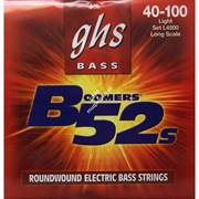 L4500/Струны для бас гитары; никелированная сталь; круглая обмотка; (40-60-80-100); Boomers/GHS