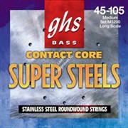 M5200/Струны для бас гитары; (45-65-85-105); никелированная сталь; Contact Core Super steels/GHS