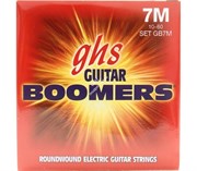 GBXL5 PACK/Комплект из 5 упак. струн для электрогитары; ник.сталь; (9-11-16-24-32-42); Boomers/GHS