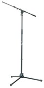 K&M 21090-300-55 микрофонная стойка 'журавль', металлические узлы, высота 900-1605 мм., длина журавля 460-770 мм., цвет черный