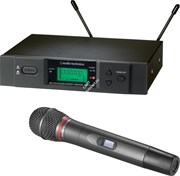 ATW3171b ручная радиосистема UHF, 200 каналов с конденсаторным микрофоном/AUDIO-TECHNICA