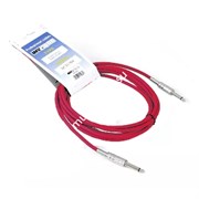 INVOTONE ACI1002/R - инструментальный кабель, 6,3 джек моно <-> 6,3 джек моно, длина 2 м (красный)