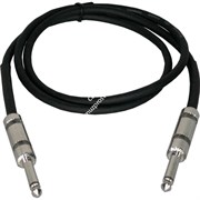 INVOTONE ACI1206/BK - инструм. кабель,6,3 джек моно &lt;-> 6,3 джек моно угловой, длина 6 м (черный)