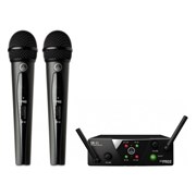 AKG WMS40 Mini2 Vocal Set BD US45AC - вокальная радиосистема с 2-мя ручными передатч.(660.7/662.3МГц