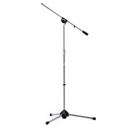 EUROMET AG/X  00622  Напольная микрофонная стойка-"журавль", хромированная, полиамидное основание.