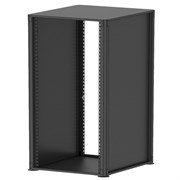 EUROMET EU/R-18L 00519 Рэковый шкаф, 18U, глубина 540мм, сталь черного цвета