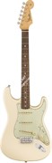 Fender American Original &#39;60s Stratocaster®, Rosewood Fingerboard, Olympic White Электрогитара с кейсом, цвет белый