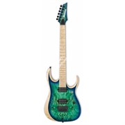 IBANEZ RGDIX6MPB-SBB IRON LABEL, электрогитара, цвет сине-зеленый сюрреализм IBANEZ RGDIX6MPB-SBB IRON LABEL, электрогитара, цвет сине-зеленый сюрреализм