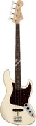 Fender American Original &#39;60s Jazz Bass®, Rosewood Fingerboard, Olympic White Бас-гитара с кейсом, цвет белый