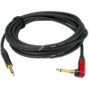 KLOTZ TIR-0450PSP TITANIUM готовый инструментальный кабель 4.5м, джек моно Neutrik - джек моно Neutrik &#39;silent&#39; угловой,