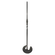 Ultimate Support PRO-R-SB стойка микрофонная прямая, цельное фигурное основание,высота 89-159см, диаметр основания 28.6см,  вес 3.7кг, черная
