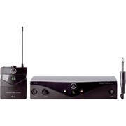 AKG Perception Wireless 45 Instr Set BD B1 инструментальная радиосистема. 1хSR45 стационарный приёмник, 1хPT45 поясной передатчик, гитарный кабель MK GL, универсальный б/п, 1хАА батарея