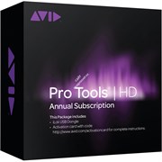 Avid Pro Tools HD - Annual Subscription (with iLok)