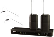 SHURE BLX188E/MX53 K3E 606-630 MHz двухканальная радиосистема с двумя головными микрофонами MX153