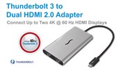 Sonnet Thunderbolt 3 to Dual HDMI Adapter