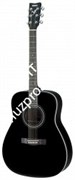 YAMAHA F370 BL акустическая гитара, цвет черный, корпус - нато, верхняя дека - ель
