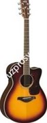 YAMAHA FSX720SCBS акустическая гитара, цвет Brown Sunburst