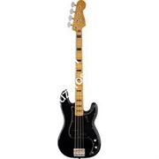 FENDER Squier® Classic Vibe P Bass® &#39;70s, Maple Fingerboard, Black бас-гитара, цвет - черный