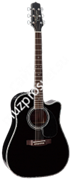 TAKAMINE ARTIST SW341SC STEVE WARNER SIGNATURE электроакустическая гитара с кейсом типа DREADNOUGHT CUTAWAY, цвет - черный