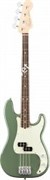 FENDER AM PRO P BASS RW ATO бас-гитара American Pro Precision Bass, цвет антик олив, палисандровая накладка грифа