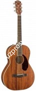 FENDER PM-2 PARLOR ALL MAH NE NAT акустическая гитара, массив махогани, цвет натуральный, кейс. Серия Paramount.
