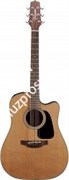 TAKAMINE PRO SERIES P1DC SM электроакустическая гитара типа DREADNOGHT CUTAWAY с кейсом, цвет - натуральный, покрытие - матовое,
