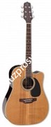 TAKAMINE TT SERIES EF360SC-TT электроакустическая гитара типа DREADNOGHT CUTAWAY с кейсом, цвет - натуральный, верхняя дека - ма