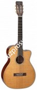 TAKAMINE TT SERIES EF740FS-TT электроакустическая гитара типа ORCHESTRA MODEL с кейсом, цвет - натуральный, верхняя дека - масси