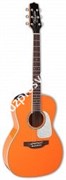 TAKAMINE CP3NY OR электроакустическая гитара типа New Yorker с кейсом, цвет - оранжевый, покрытие - глянцевое, верхняя дека - ма