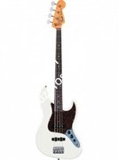 FENDER 60's JAZZ BASS PF OWT W/GIG бас-гитара, цвет белый, накладка грифа Пао Ферро