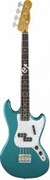 FENDER American Elite Jazz Bass® Ebony Fingerboard Ocean Turquoise бас-гитара American Elite Jazz Bass, цвет морской волны, на
