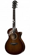 TAYLOR 522ce 500 Series, гитара электроакустическая, форма корпуса Grand Concert, кейс