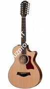 TAYLOR 552ce 500 Series, гитара электроакустическая двенадцатиструнная, форма корпуса Grand Concert, кейс