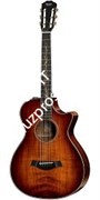 TAYLOR K22ce 12-Fret Koa Series, гитара электроакустическая, форма корпуса Grand Concert, кейс