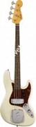 FENDER 2018 JOURNEYMAN RELIC® 1960 JAZZ BASS® - AGED OLYMPIC WHITE Бас-гитара с кейсом, цвет кремовый