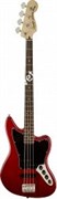 FENDER SQUIER VINTAGE MODIFIED JAGUAR BASS SPCL CRT бас-гитара, цвет красный