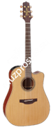 TAKAMINE PRO SERIES 3 CP3DC-OV электроакустическая гитара типа DREADNOUGHT CUTAWAY с кейсом, цвет натуральный