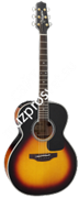 TAKAMINE PRO SERIES 6 P6N BSB электроакустическая гитара типа NEX с кейсом, цвет санбёрст