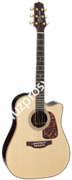 TAKAMINE PRO SERIES 7 P7DC электроакустическая гитара типа DREADNOUGHT CUTAWAY с кейсом, цвет натуральный