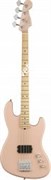 FENDER FLEA BASS II MN MATTE SHP Бас-гитара, именная модель Фли (RHCP), цвет розовый
