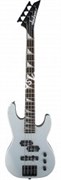 JACKSON JS 1X CB Minion, AH FB - STN SLV Бас-гитара мини Concert Bass, цвет серебристый матовый