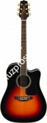 TAKAMINE GD51CE BSB DREADNOUGHT CUTAWAY электроакустическая гитара типа DREADNOUGHT CUTAWAY, цвет санберст, верхняя дека - масси