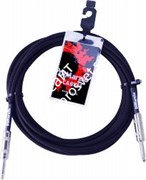 DIMARZIO INSTRUMENT CABLE 18' BLACK EP1718SSBK инструментальный кабель 1/4'' mono - 1/4'' mono, 5,5м, цвет чёрный