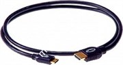 KLOTZ HA-HA-H02 кабель HDMI, позолоченные контакты A-A, AWG28, чёрный, 2 метра