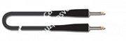 QUIK LOK S198-3 BK готовый инструментальный кабель, 3 метра, разъемы Mono Jack прямые, цвет черный