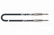 QUIK LOK S200-4,5 BK готовый инструментальный кабель, 4,5 метра, разъемы Mono Jack прямые металлические, цвет черный