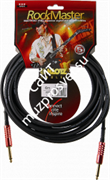 KLOTZ MJPP03 RockMaster готовый инструментальный кабель, длина 3м, разъемы KLOTZ Mono Jack прямой-прямой, контакты позолоченые