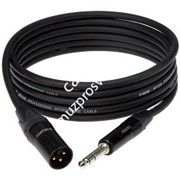 KLOTZ M1MS1B0200 кабель микрофонный XLR Male - Jack 6,3 Stereo 2 m