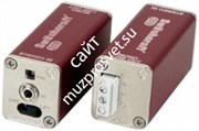 SWITCHCRAFT AudioStix 319 адаптер stereo mini jack на mono XLR male, регулятор громкости, заземление, сталь, красный