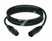 KLOTZ M1FM1K0750 микрофонный кабель MY206, бронзовые 3pin XLR Neutrik мама, папа, длина 7,5 м